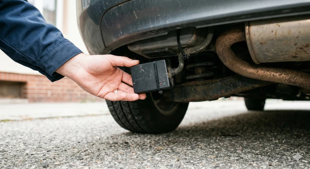 GPS-Tracker am Auto gefunden? So erkennen Sie illegale Peilsender